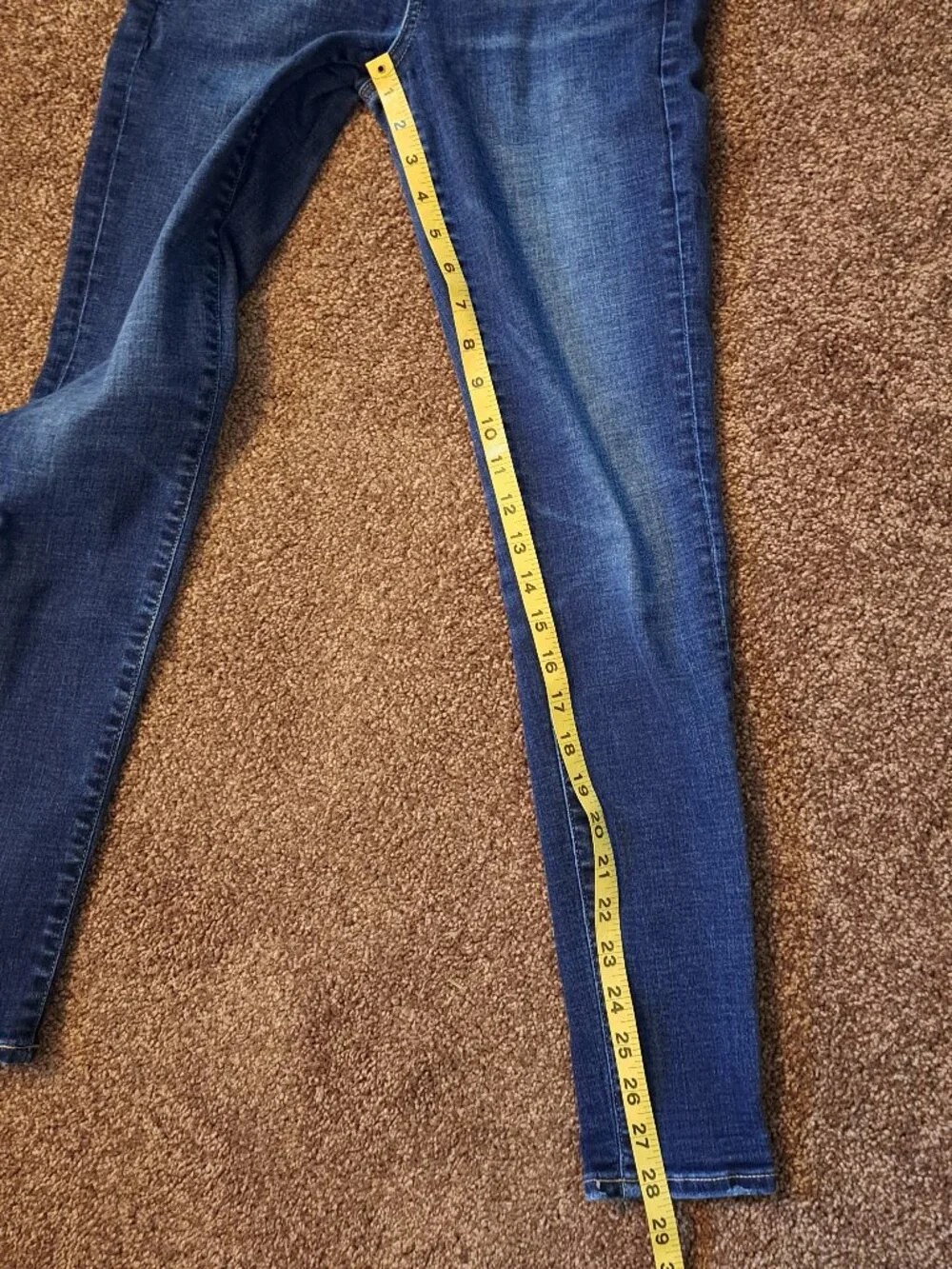 American Eagle Super Stretch Hi-Rise Jegging With Embroidered Pockets - Picture 8 of 9